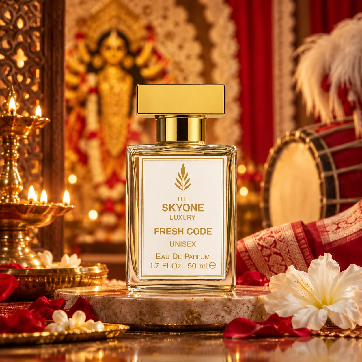 Fresh Code Luxury Unisex Perfume (EDP) 50ml | Long Lasting 10-Hour Citrus Aromatic Fragrance