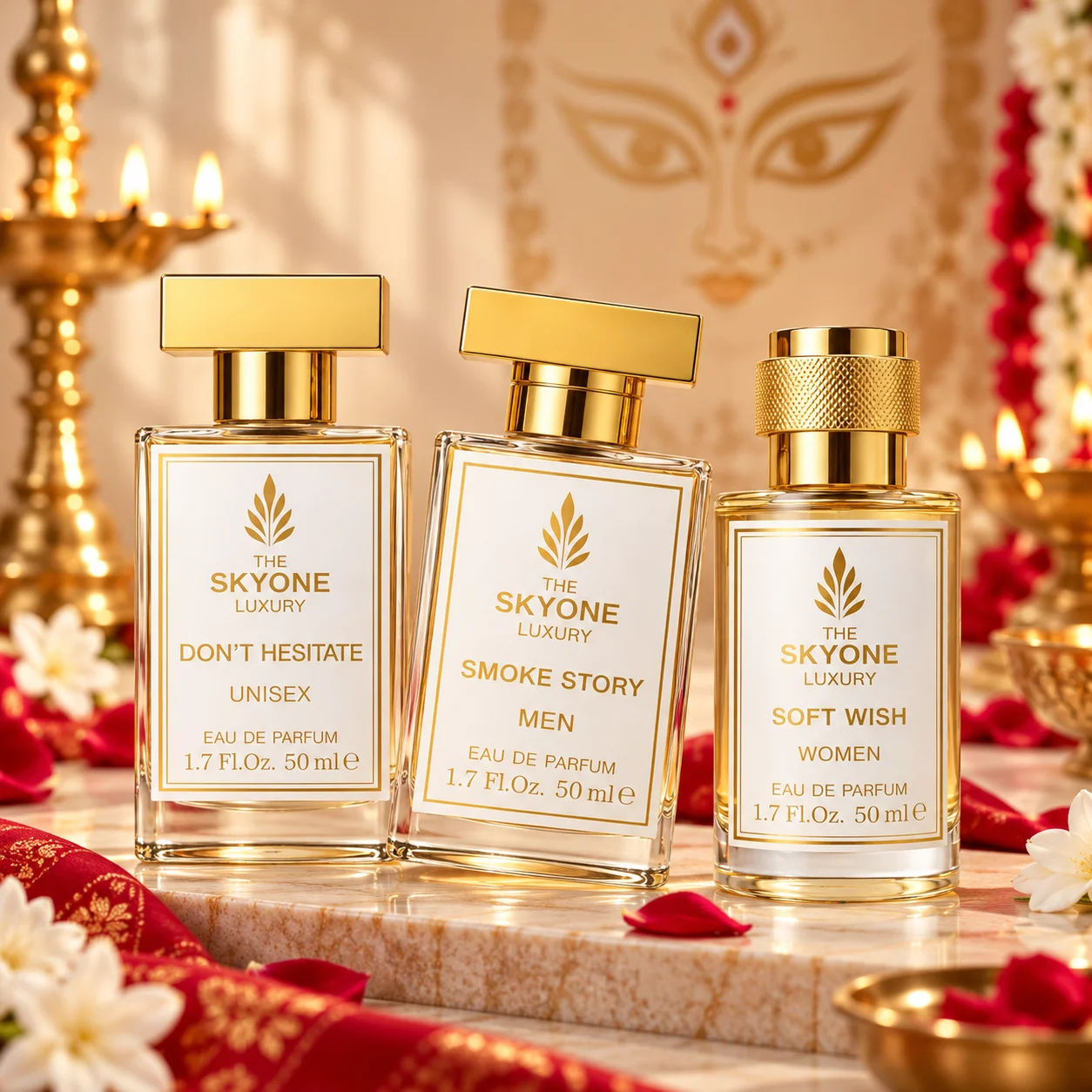 Smoke Story + Soft Wish + Don’t Hesitate – Trio Edition (3 × 50 ml EDP)
